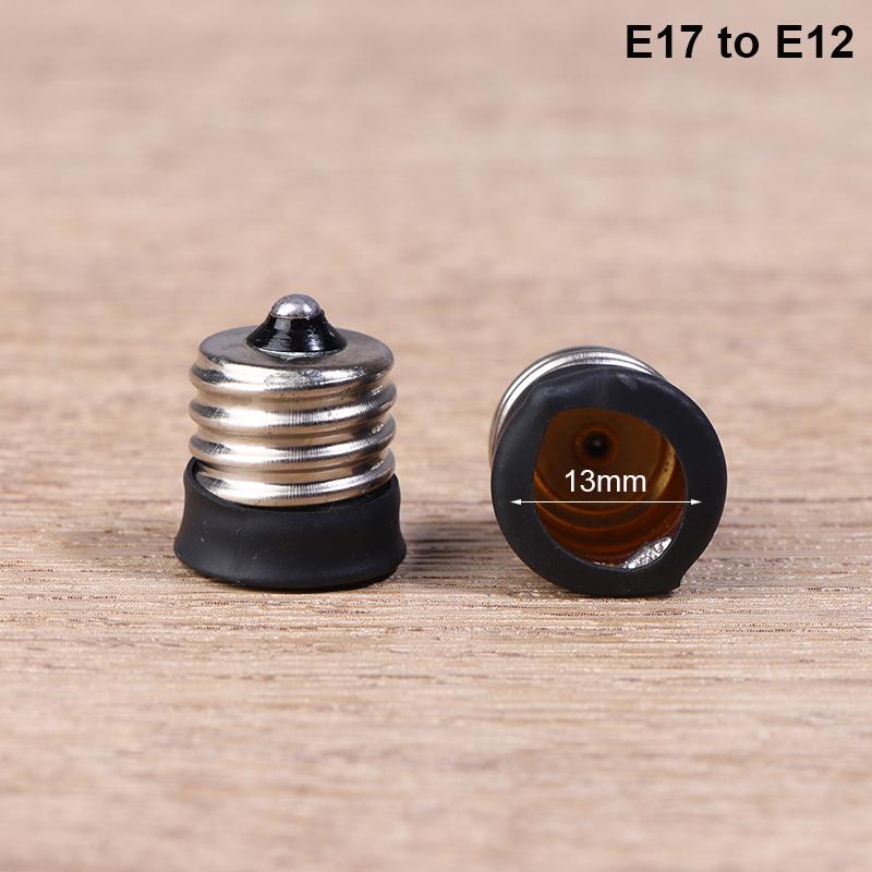 2Pcs E17 To E12/ E14 Lamp Holder Led Lighting Light Base Converter Screw Bulb Socket Adapter Led Saving Light Halogen Lamp Head E17 to E12
2Pcs E17 To E12/ E14 Lamp Holder Led Lighting Light Base Converter Screw Bulb Socket Adapter Led Saving Light Halogen Lamp Head E17 to E12