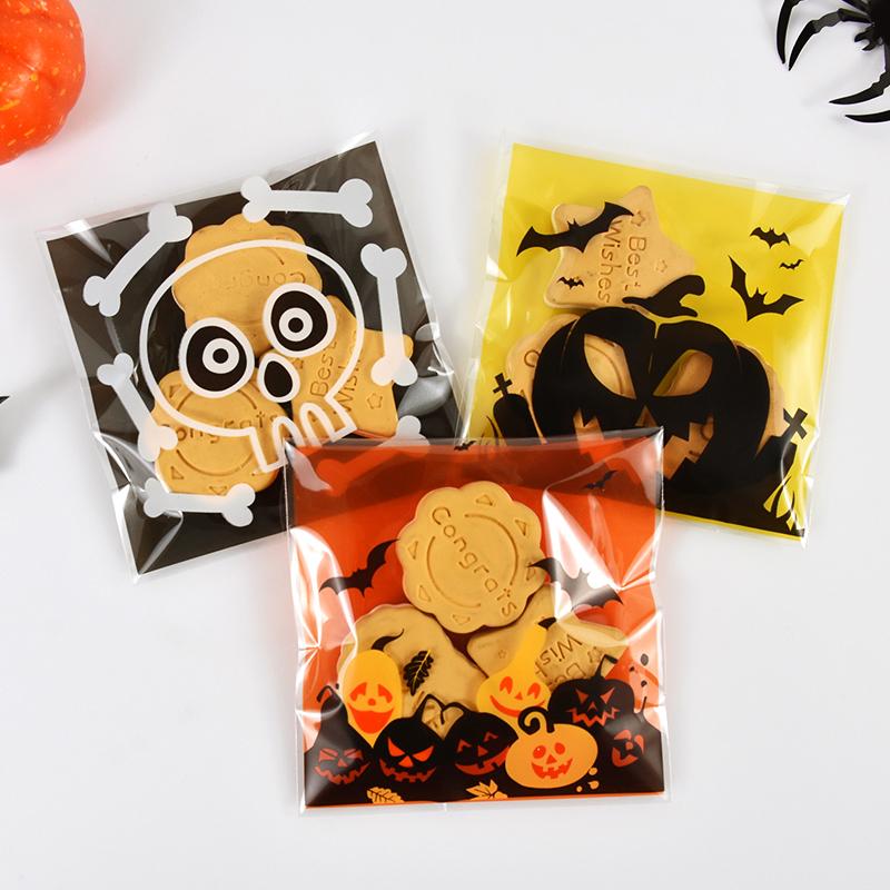 100Pcs Halloween Candy Bags Pumpkin Ghost Plastic Gift Cookie Packaging Bags Halloween Party Decor Supplies Kids Trick or Treat 10x13cm
100Pcs Halloween Candy Bags Pumpkin Ghost Plastic Gift Cookie Packaging Bags Halloween Party Decor Supplies Kids Trick or Treat 10x13cm
