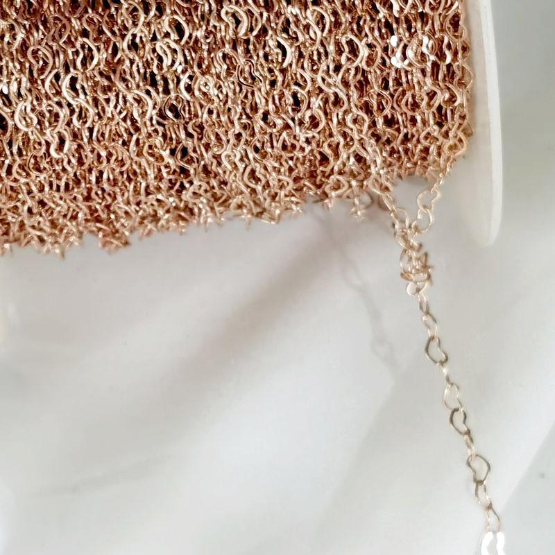 1Meter Love Heart Chain Silver Rose Gold Color Copper Link Chains Bracelet for Jewelry Making DIY Components Handmade Women
1Meter Love Heart Chain Silver Rose Gold Color Copper Link Chains Bracelet for Jewelry Making DIY Components Handmade Women