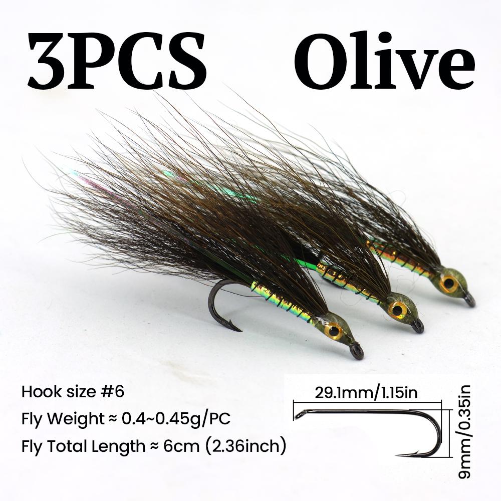 #6 Стример Bucktail Minnow - 3D Эпоксидный Глаз Крючок с Бородкой Приманка Рыбка для Форели Окуня Щуки Мускусного Змееголова Морской Рыбалки
#6 Стример Bucktail Minnow - 3D Эпоксидный Глаз Крючок с Бородкой Приманка Рыбка для Форели Окуня Щуки Мускусного Змееголова Морской Рыбалки
