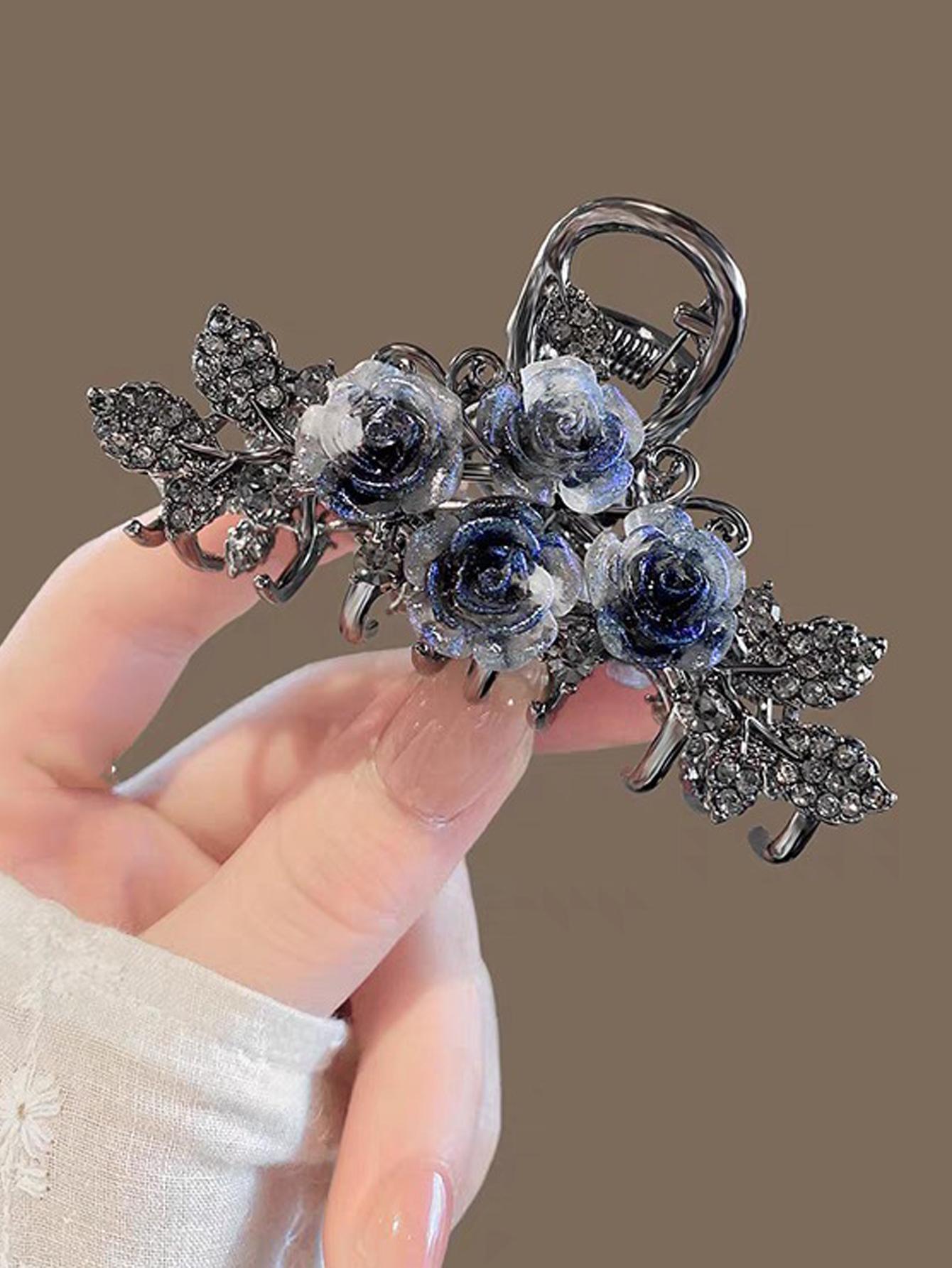1 Pcs Fashion Ink Water Diamond Rose Flower Hair Claws For Women Girls Party Hair Accessories
1 Pcs Fashion Ink Water Diamond Rose Flower Hair Claws For Women Girls Party Hair Accessories