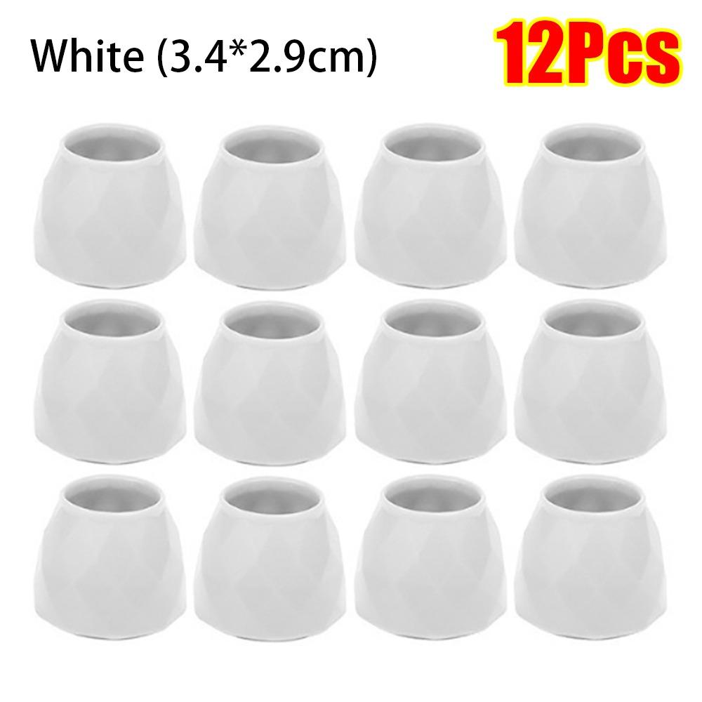 12 шт. Зносостійкі накидки на ніжки стільців Нековзкі накидки на ніжки меблів Деталі стільців для барного столу 12Pcs White
12 шт. Зносостійкі накидки на ніжки стільців Нековзкі накидки на ніжки меблів Деталі стільців для барного столу 12Pcs White