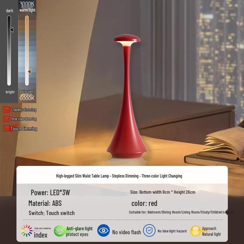Creative LED Table Lamp: Stylish Bedside Night Light with Eye Protection for Bedroom or Dormitory
Creative LED Table Lamp: Stylish Bedside Night Light with Eye Protection for Bedroom or Dormitory