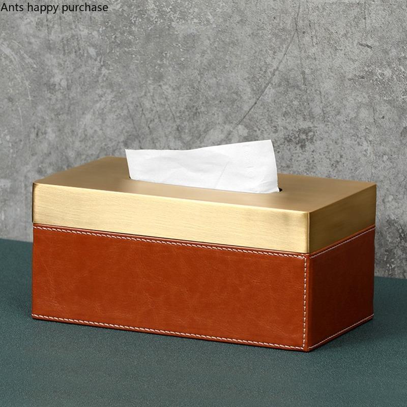 Metal Leather Tissue Box Tissue Storage Box Rectangular Napkin Boxes Napkin Holder Tissue Holder Paper Boxes Tissue Organizer
Metal Leather Tissue Box Tissue Storage Box Rectangular Napkin Boxes Napkin Holder Tissue Holder Paper Boxes Tissue Organizer