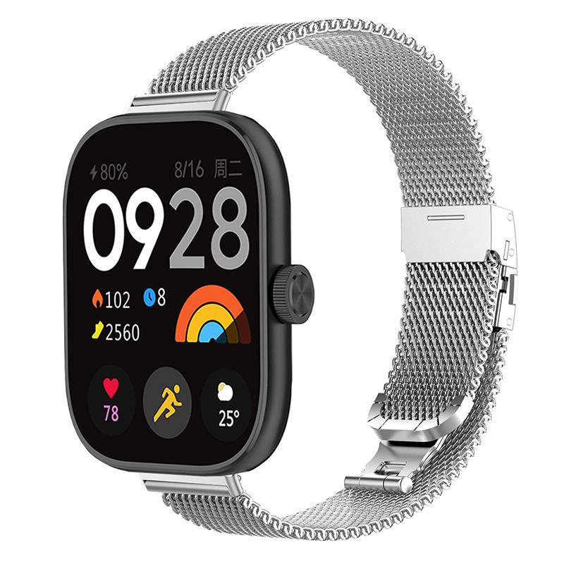 For Xiaomi Smart Band 9 Pro/8 Pro/Redmi Watch 4/Watch 5/Watch 5 eSIM Replacement Wrist Strap Metal Milanese Mesh Watch Band Silver
For Xiaomi Smart Band 9 Pro/8 Pro/Redmi Watch 4/Watch 5/Watch 5 eSIM Replacement Wrist Strap Metal Milanese Mesh Watch Band Silver