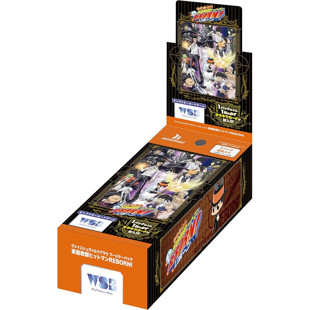 Weiss Schwarz Blau Бустерний набір Katekyo Hitman Reborn! Коробка
Weiss Schwarz Blau Бустерний набір Katekyo Hitman Reborn! Коробка