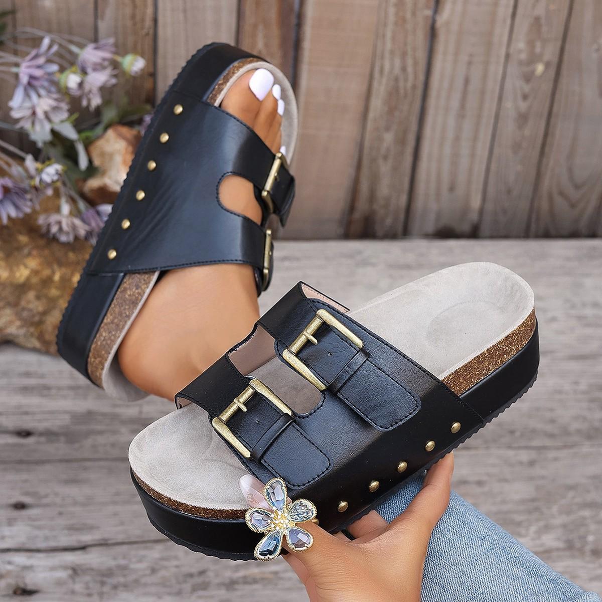 Великоплатформні сандалі Birkenstock Весна/Літо Нові Металева пряжка Пляжне взуття 42
Великоплатформні сандалі Birkenstock Весна/Літо Нові Металева пряжка Пляжне взуття 42