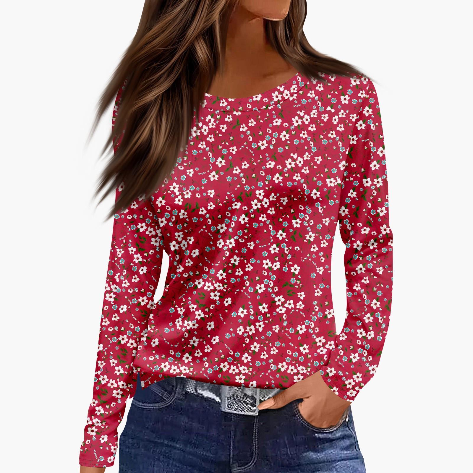 Ladies Fashionable Casual Long Sleeved Popular Retro Floral Print Pullover Top M
Ladies Fashionable Casual Long Sleeved Popular Retro Floral Print Pullover Top M