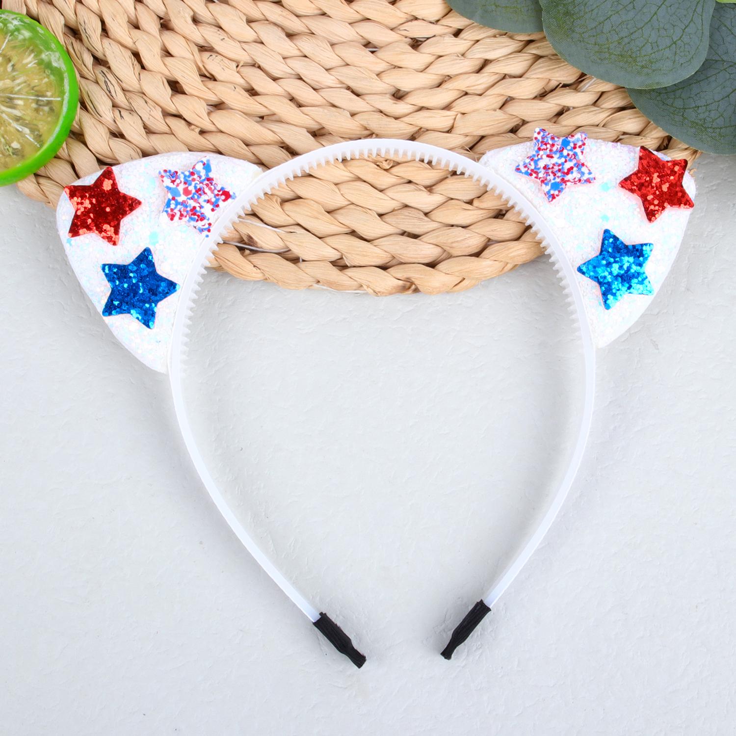Fashion USA Independence Headbands for Girls Cat Ears Hairbands Glitter Star Headbands Headwear Girls Kids Hair Accessories
Fashion USA Independence Headbands for Girls Cat Ears Hairbands Glitter Star Headbands Headwear Girls Kids Hair Accessories