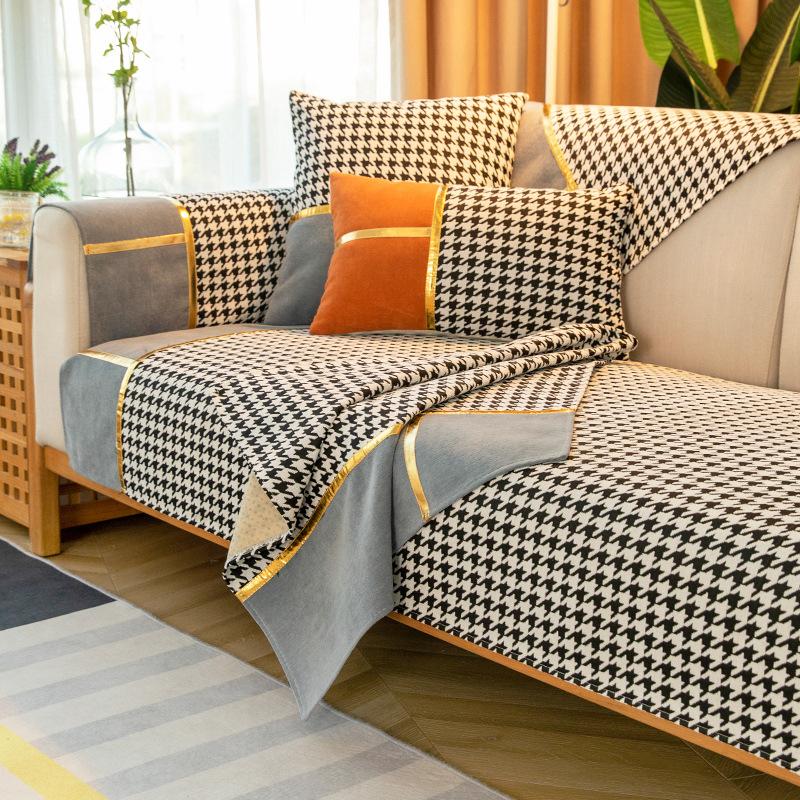 Qianniao Подушка для дивана из синели, общая скандинавская противоскользящая летняя подушка, чехол для дивана, чехол для дивана 70*180cm
Qianniao Подушка для дивана из синели, общая скандинавская противоскользящая летняя подушка, чехол для дивана, чехол для дивана 70*180cm