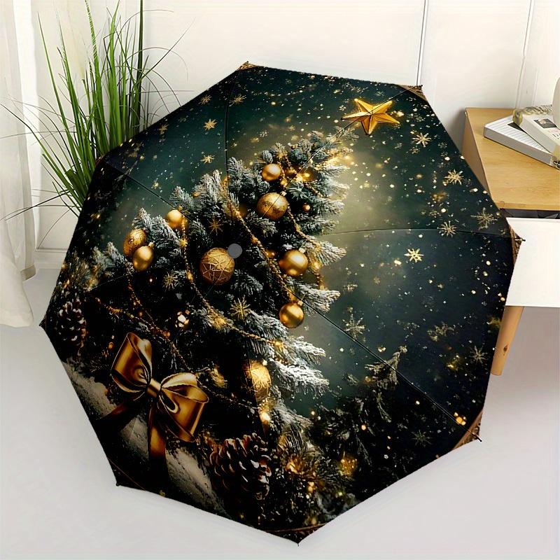 1pc Golden Christmas Tree Decorations Umbrella with Plastic Handle,Suitable for All Seasons Home Travel Outdoor UmbrellaB1681
1pc Golden Christmas Tree Decorations Umbrella with Plastic Handle,Suitable for All Seasons Home Travel Outdoor UmbrellaB1681