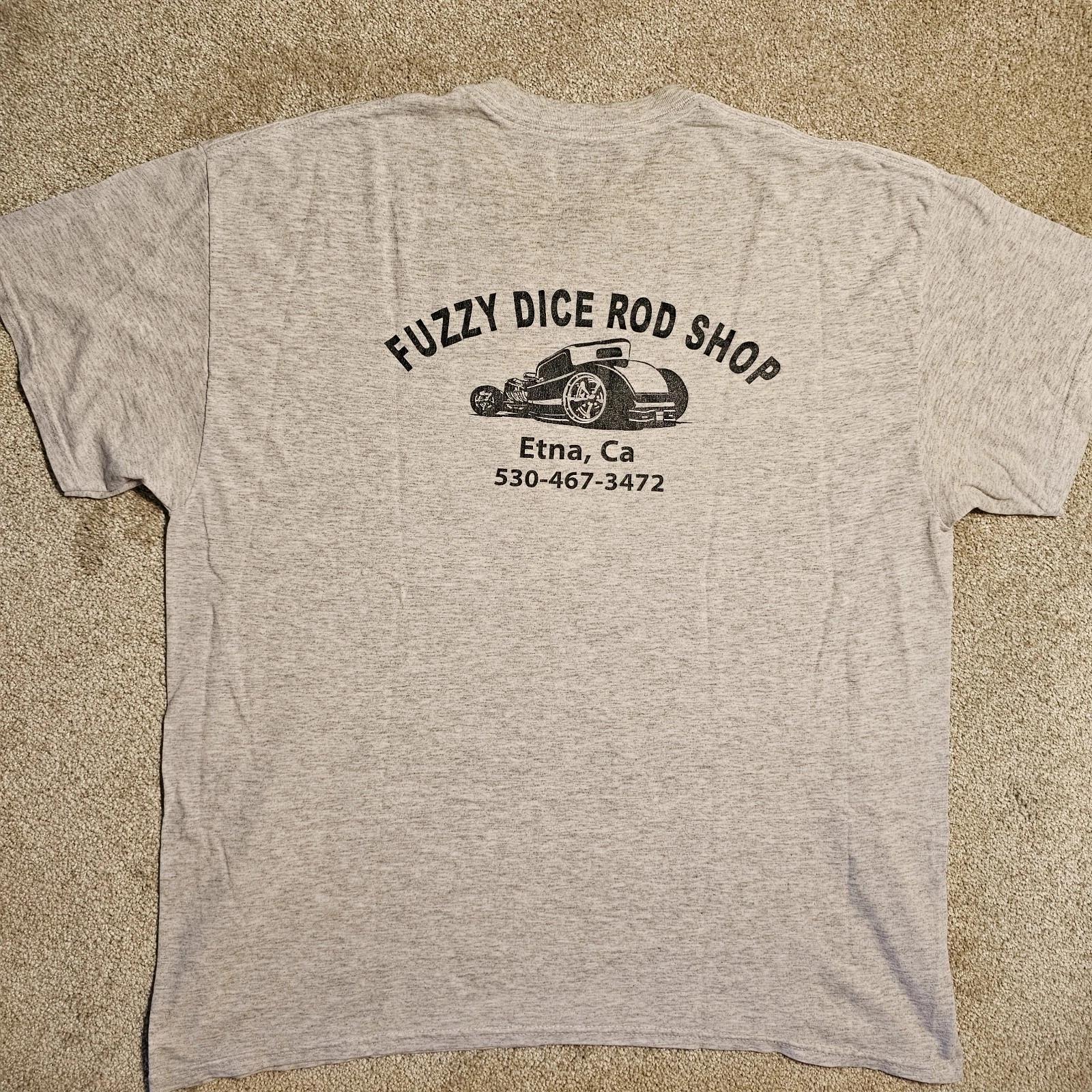 Vintage Y2k Fuzzy Dice Rod Shop T-shirt Mens XL 2000s Grunge Faded Punk Stained 3XL
Vintage Y2k Fuzzy Dice Rod Shop T-shirt Mens XL 2000s Grunge Faded Punk Stained 3XL