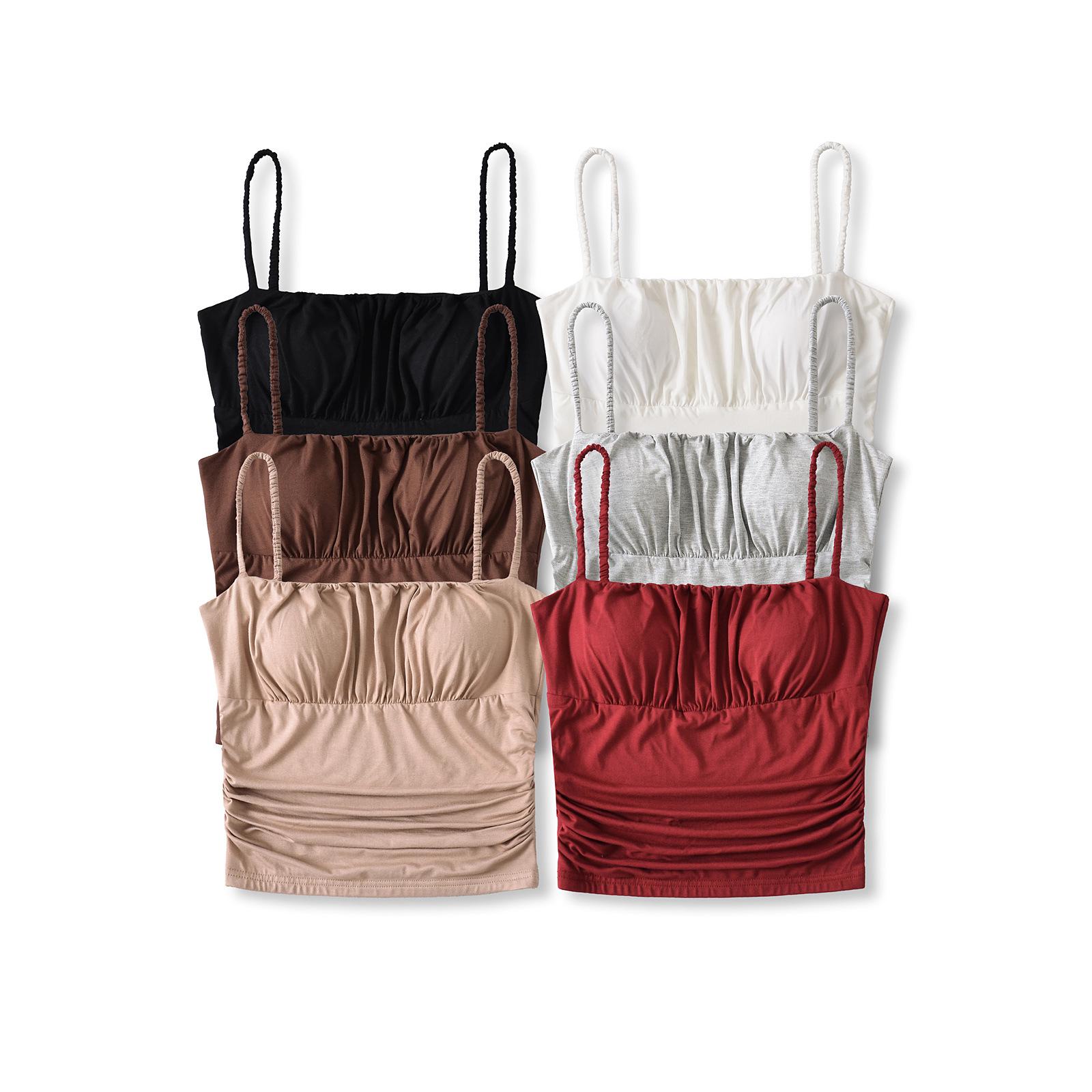 Spicy Girl Flat-Neck Tank with Chest Pads – Slimming Spaghetti Strap Crop Top for Spring/Summer 2025. L хаки
Spicy Girl Flat-Neck Tank with Chest Pads – Slimming Spaghetti Strap Crop Top for Spring/Summer 2025. L хаки