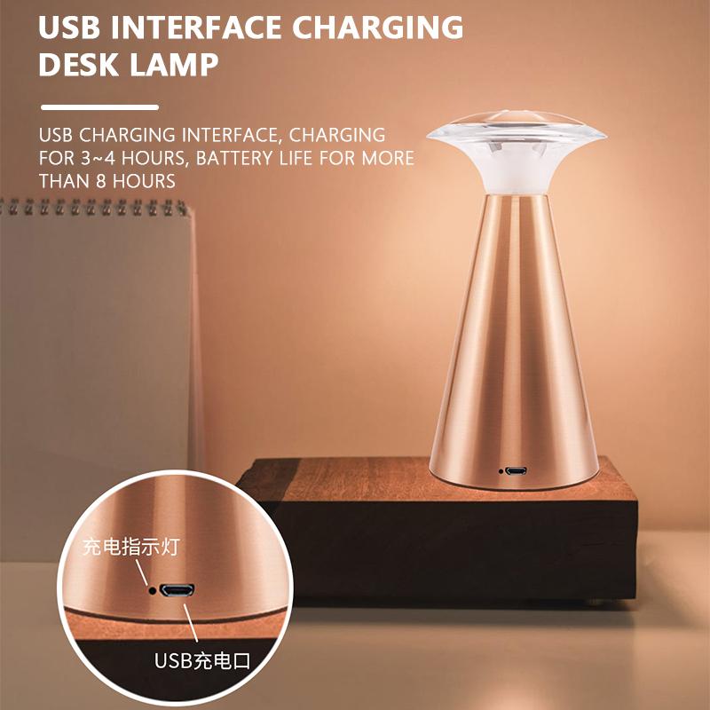 Rechargeable Cordless LED Table Lamp 2-Level Brightness Night Light Bedside Light For Bedroom/Study/Garden/Patio/Outdoor Camping
Rechargeable Cordless LED Table Lamp 2-Level Brightness Night Light Bedside Light For Bedroom/Study/Garden/Patio/Outdoor Camping