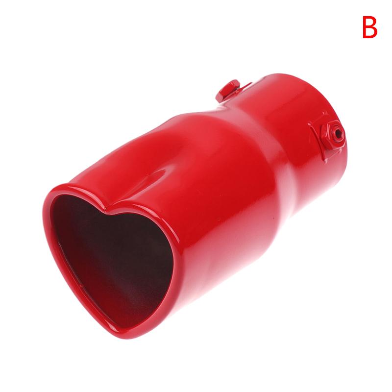 Design Heart Shape Style Car Accessories 2.5 Inch Stainless Steel Silver Colorful Exhaust Tips Muffler Tail Pipe
Design Heart Shape Style Car Accessories 2.5 Inch Stainless Steel Silver Colorful Exhaust Tips Muffler Tail Pipe