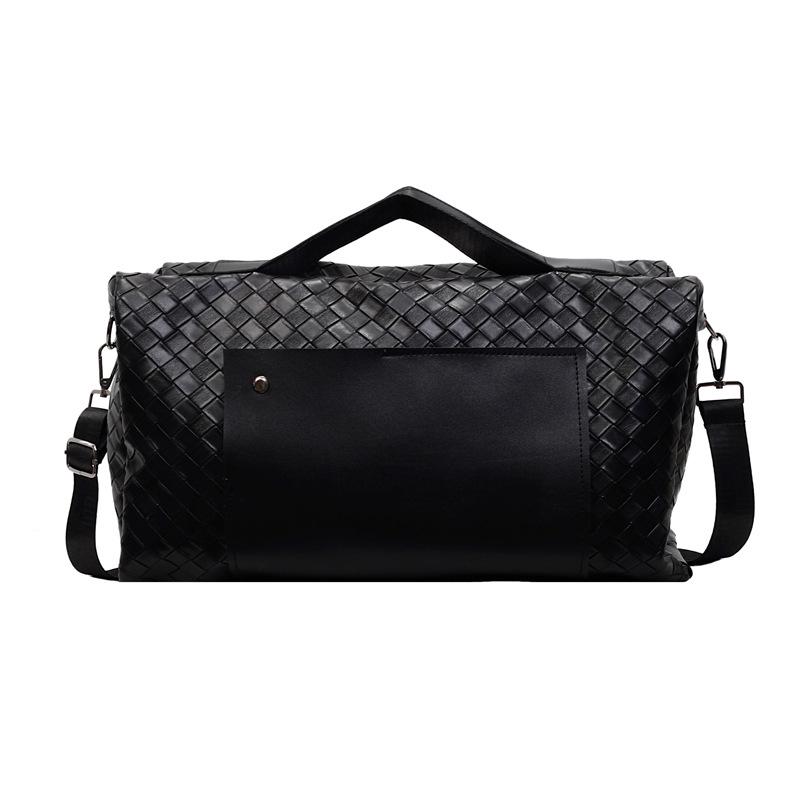 Korean Style Large Capacity Lightweight Plaid Travel Bag - Boston Yoga Sports Fitness Bag чорний
Korean Style Large Capacity Lightweight Plaid Travel Bag - Boston Yoga Sports Fitness Bag чорний