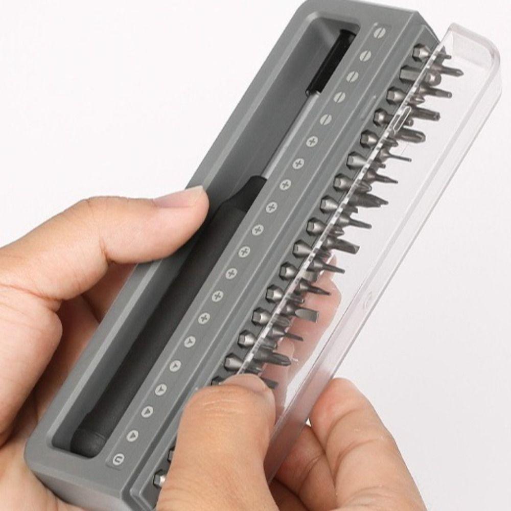 Steel Magnetic Screwdriver Set Mini Repair Tools Kit Dismountable Precision Screwdrivers Phone сірий
Steel Magnetic Screwdriver Set Mini Repair Tools Kit Dismountable Precision Screwdrivers Phone сірий