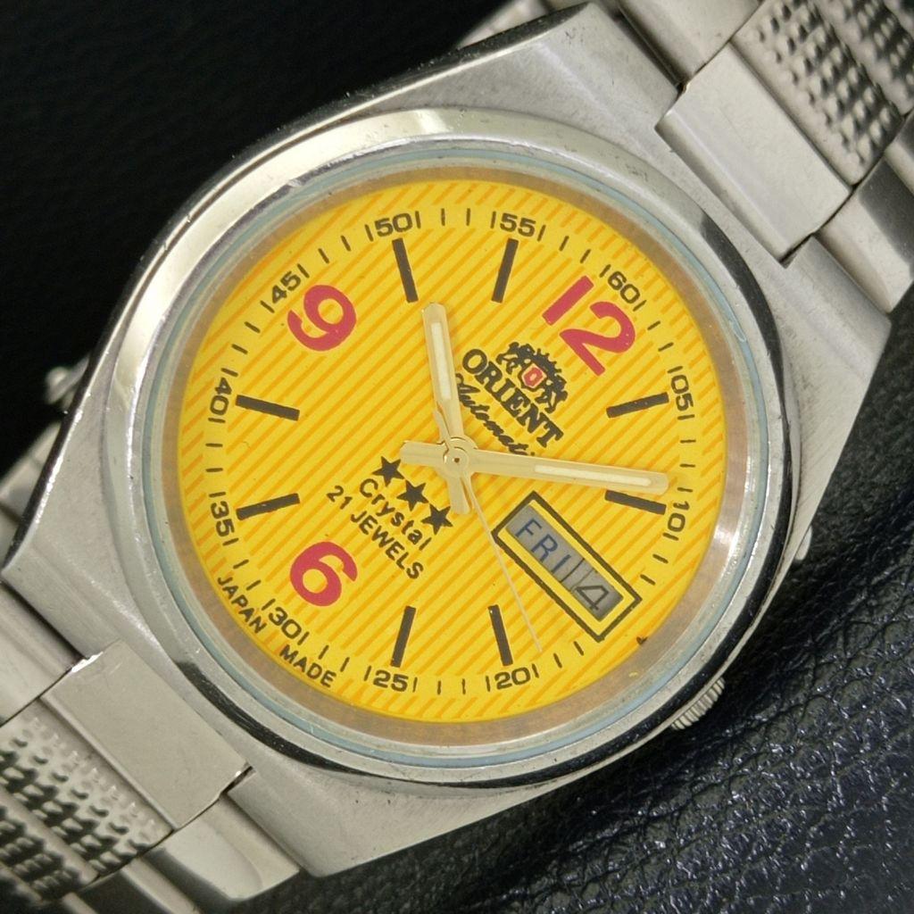 ЯПОНИЯ МУЖСКИЕ ОРИГИНАЛЬНЫЕ ВИНТАЖНЫЕ ЧАСЫ ORIENT 46943 АВТОМАТИЧЕСКИЕ ЖЕЛТЫЙ ЦИФЕРБЛАТ a500361-2 R151b-a500361
ЯПОНИЯ МУЖСКИЕ ОРИГИНАЛЬНЫЕ ВИНТАЖНЫЕ ЧАСЫ ORIENT 46943 АВТОМАТИЧЕСКИЕ ЖЕЛТЫЙ ЦИФЕРБЛАТ a500361-2 R151b-a500361