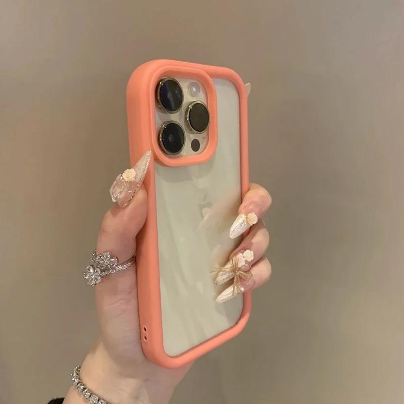 Transparent Candy Phone Case For iPhone 17 Air 11 12 13 14 15 16 17 Pro Max Plus Shockproof Clear Bumper Cases Cover For iphone 11 розовый
Transparent Candy Phone Case For iPhone 17 Air 11 12 13 14 15 16 17 Pro Max Plus Shockproof Clear Bumper Cases Cover For iphone 11 розовый