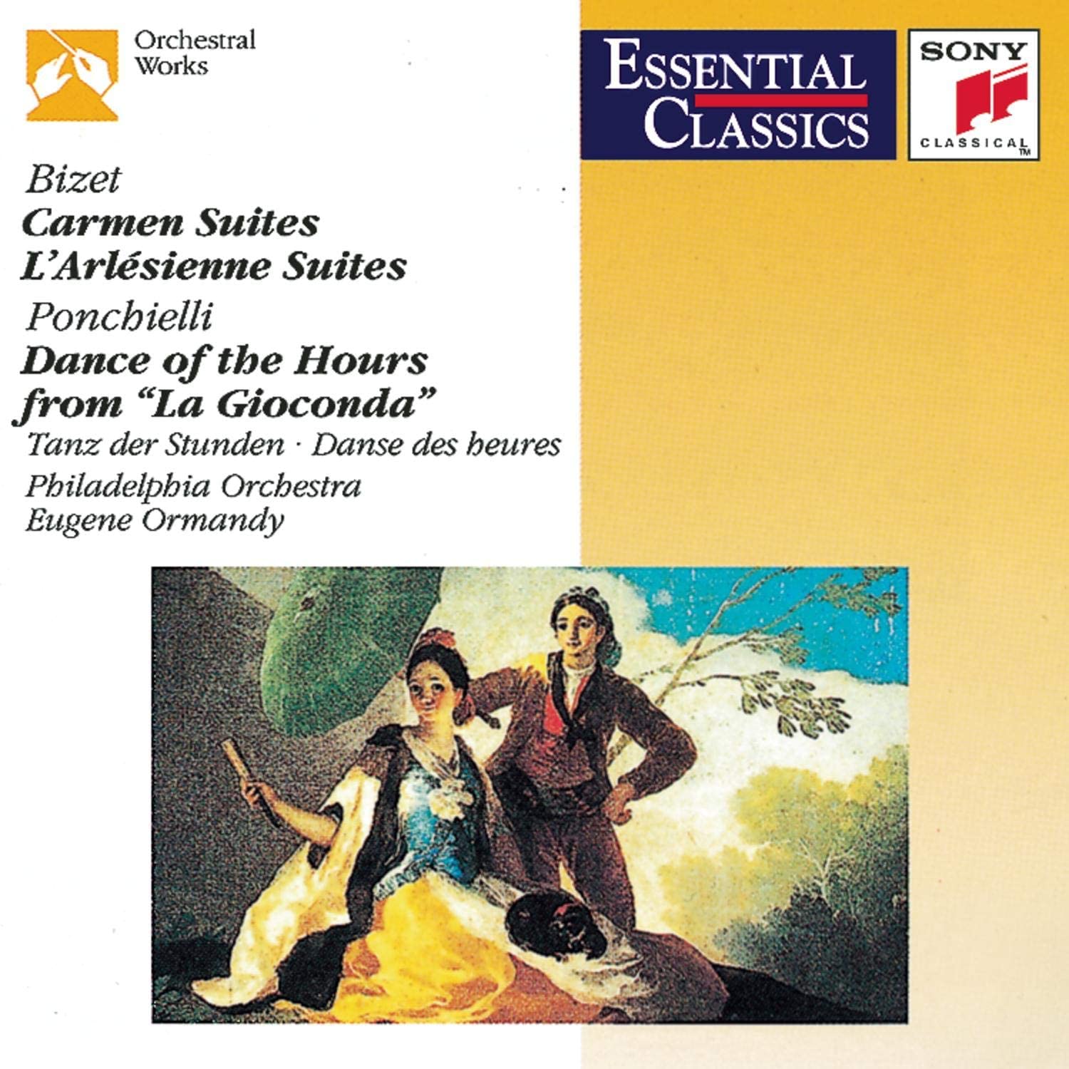 CD BIZET, ORMANDY; PHL - Carmen Suites 1 & 2 / L Arlesienne SBK48159 US Classical Used
CD BIZET, ORMANDY; PHL - Carmen Suites 1 & 2 / L Arlesienne SBK48159 US Classical Used