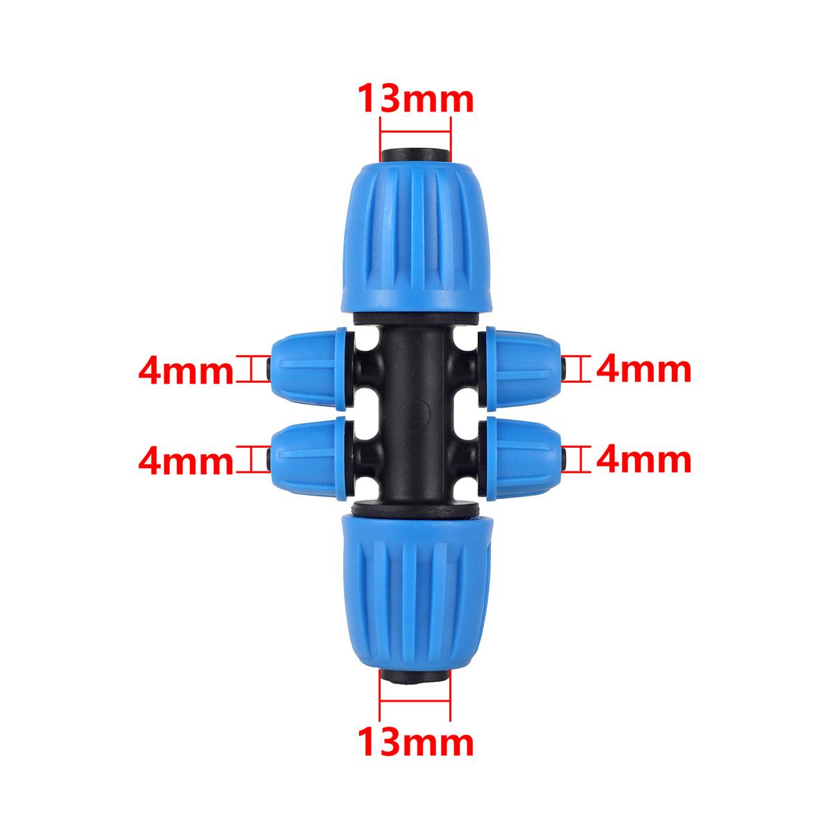 DN16mm Pipe To 4/7mm Hose Multi-way Locked Connector 4/6-Way Interface Joint Garden Agricultural Irrigation Pipe Water Splitter
DN16mm Pipe To 4/7mm Hose Multi-way Locked Connector 4/6-Way Interface Joint Garden Agricultural Irrigation Pipe Water Splitter