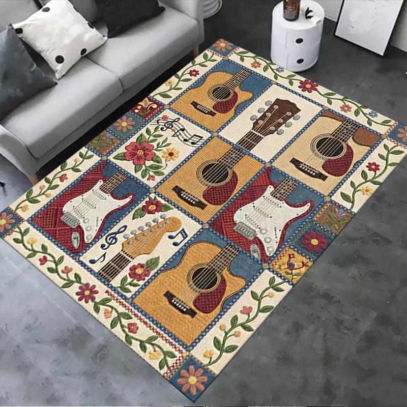 2025 New Guitar Music Carpet Rug for Living Room Bedroom Home Sofa Decoration,Kids play Non-slip Floor Mat56 40x60cm( 15x23in )
2025 New Guitar Music Carpet Rug for Living Room Bedroom Home Sofa Decoration,Kids play Non-slip Floor Mat56 40x60cm( 15x23in )