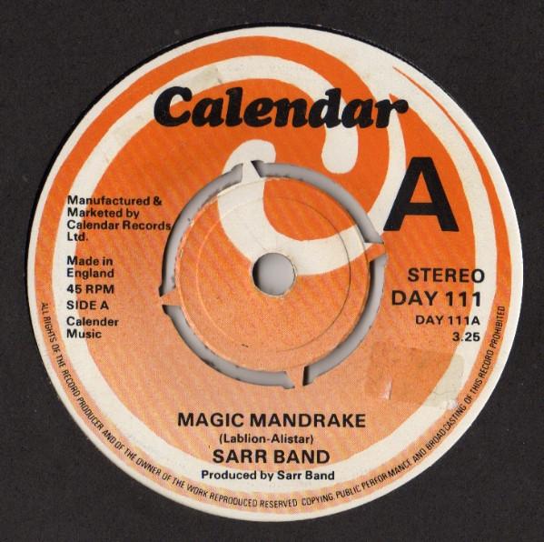 7-дюймовая пластинка SARR BAND - Magic Mandrake DAY111 Calendar 1978 UK Dance & Electronica б/у
7-дюймовая пластинка SARR BAND - Magic Mandrake DAY111 Calendar 1978 UK Dance & Electronica б/у