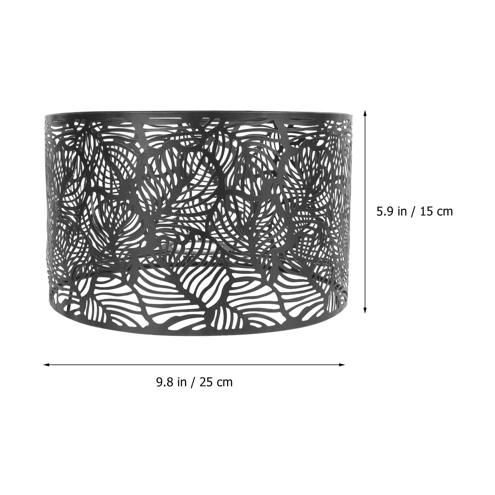 1Pcs Metal Lampshade Home Decor Hollow Out Carved Light Cover Modern Chic Ceiling Pendant Fixture Shade for Living Room Bedroom чорний
1Pcs Metal Lampshade Home Decor Hollow Out Carved Light Cover Modern Chic Ceiling Pendant Fixture Shade for Living Room Bedroom чорний