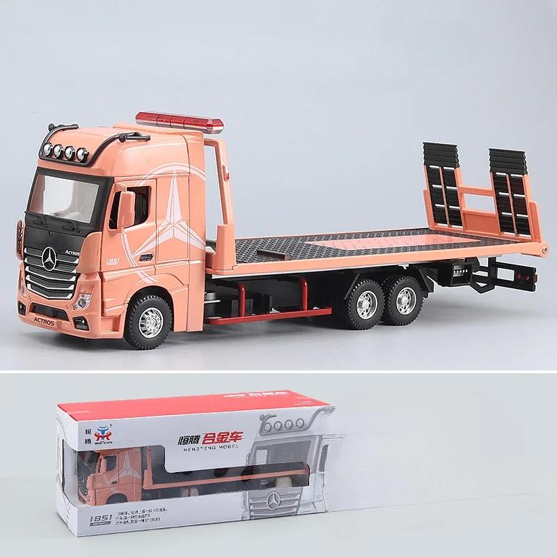 Diecast 1:24 Scale Benz Actros Flatbed Transporter Truck Trailer Alloy Model Kids Boy Toy Gift Collective Miniature Voiture рожевий
Diecast 1:24 Scale Benz Actros Flatbed Transporter Truck Trailer Alloy Model Kids Boy Toy Gift Collective Miniature Voiture рожевий