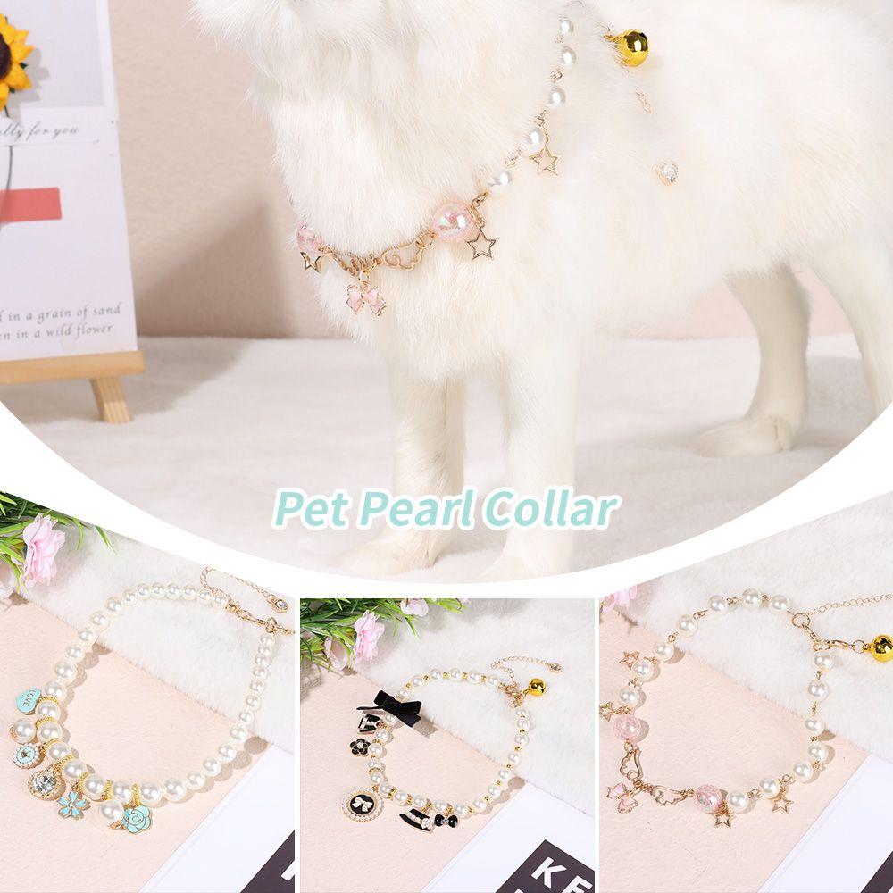 Products Cat Supplies Puppy Accessories Cat Jewelry Pet Pearl Collar Bow Dog Bell Pearl Necklace
Products Cat Supplies Puppy Accessories Cat Jewelry Pet Pearl Collar Bow Dog Bell Pearl Necklace