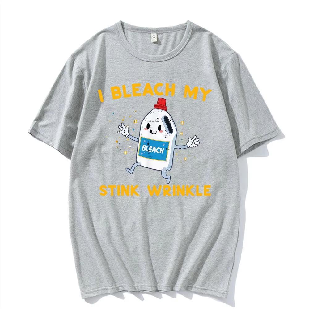 I Bleach My Stink Wrinkle Funny Joke Humor Rude Gift T Shirts Unisex Women Retro High streetwear Tshirt Summer Short Sleeved top 4XL
I Bleach My Stink Wrinkle Funny Joke Humor Rude Gift T Shirts Unisex Women Retro High streetwear Tshirt Summer Short Sleeved top 4XL