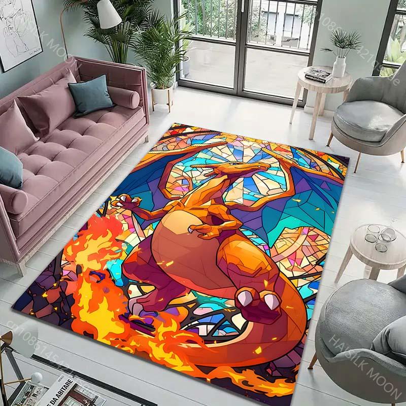 1PC Pocket Monsters Charizard Rug Carpet for Living Room Children Bedroom Mat Sofa Doormat Floor Rug Home Decor Mat Potdemiel 40cm x 60cm
1PC Pocket Monsters Charizard Rug Carpet for Living Room Children Bedroom Mat Sofa Doormat Floor Rug Home Decor Mat Potdemiel 40cm x 60cm