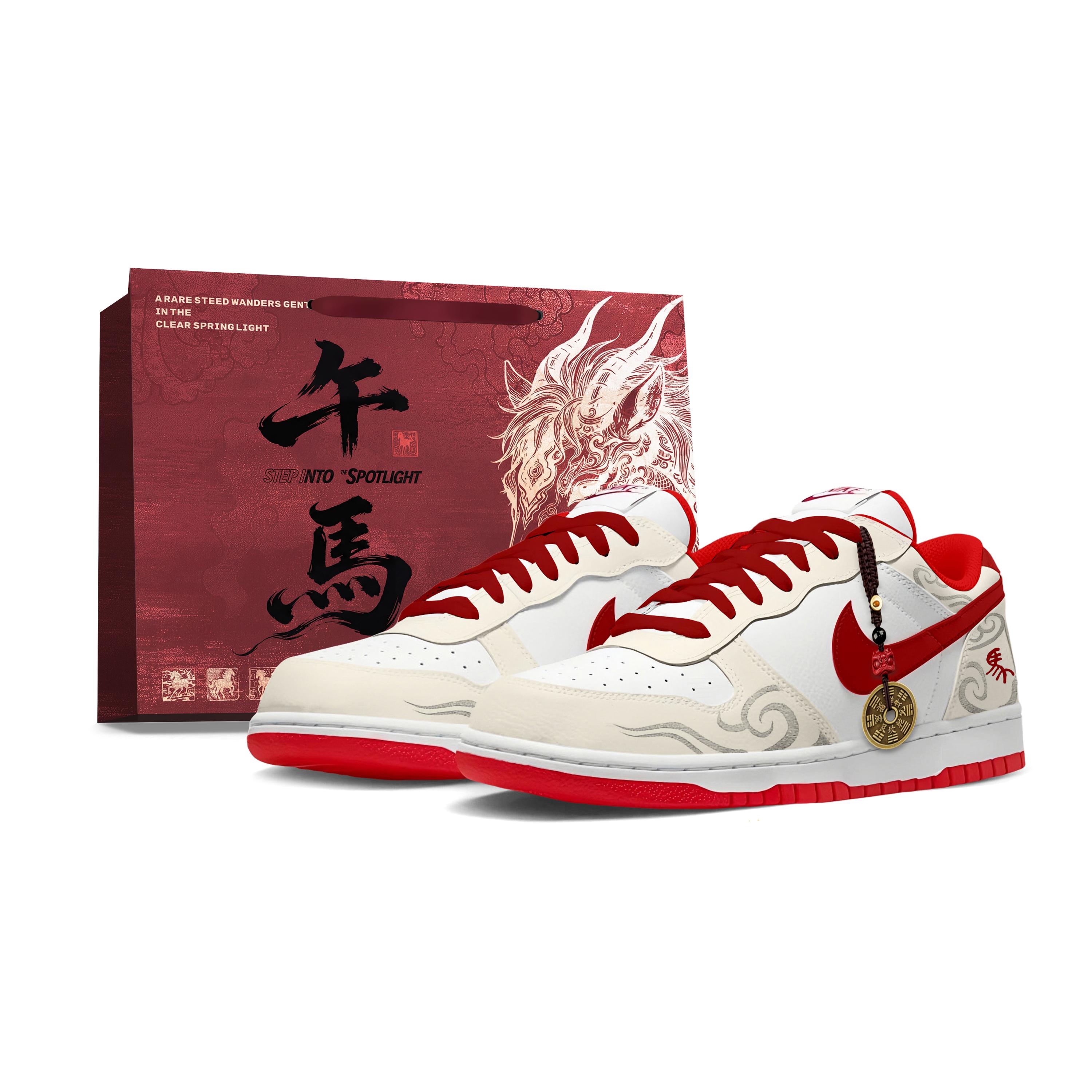 Nike Big Yufeng Tianma SBOX Abrasion Resistant Breathable Low top Skateboard Shoes Men s Red White 355152-150(Team282--SBOX) 42.5
Nike Big Yufeng Tianma SBOX Abrasion Resistant Breathable Low top Skateboard Shoes Men s Red White 355152-150(Team282--SBOX) 42.5