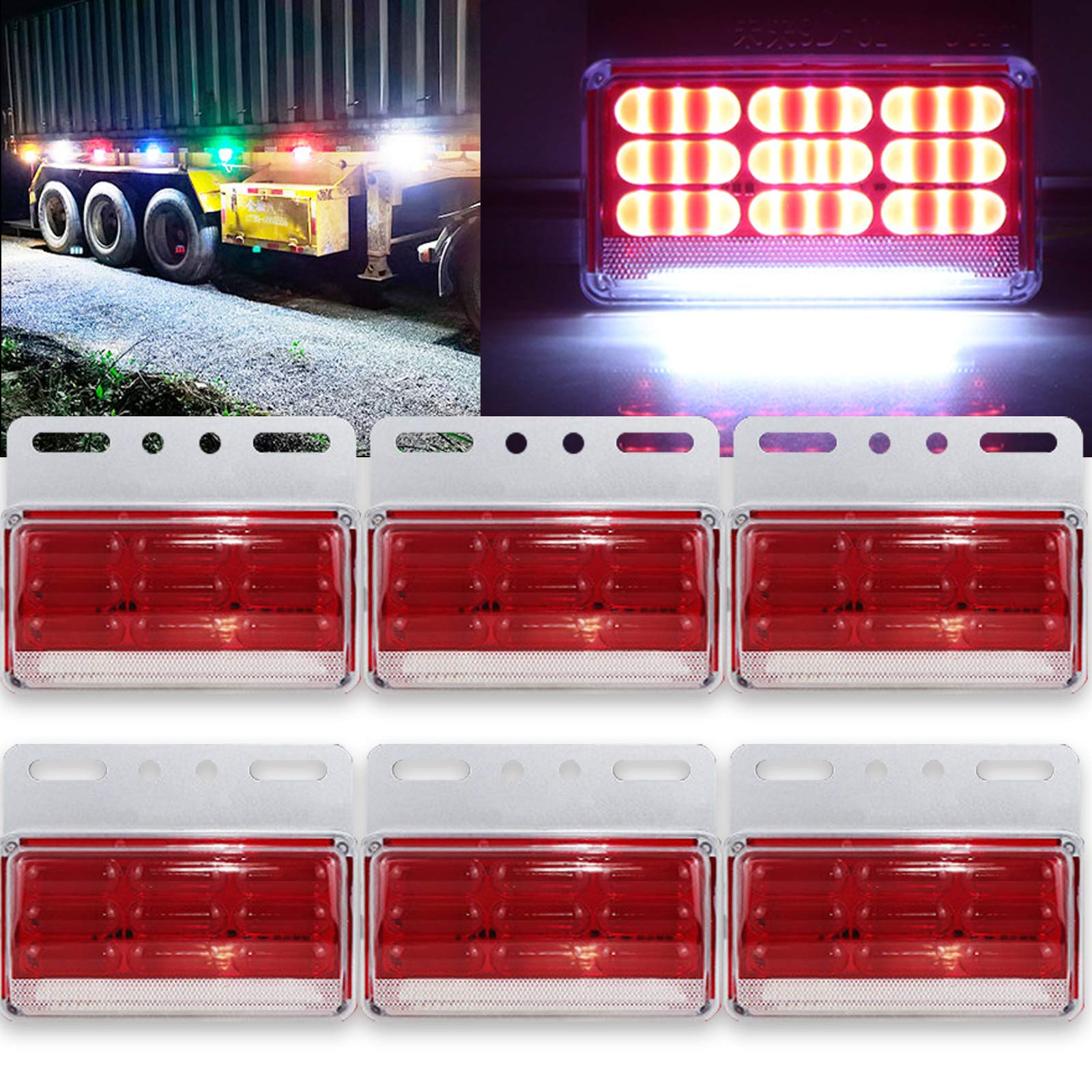 AUTOYUZU Боковой габаритный фонарь, Плечевой фонарь, Габаритный фонарь, Подсветка, Функция указателя поворота, COB красный
AUTOYUZU Боковой габаритный фонарь, Плечевой фонарь, Габаритный фонарь, Подсветка, Функция указателя поворота, COB красный