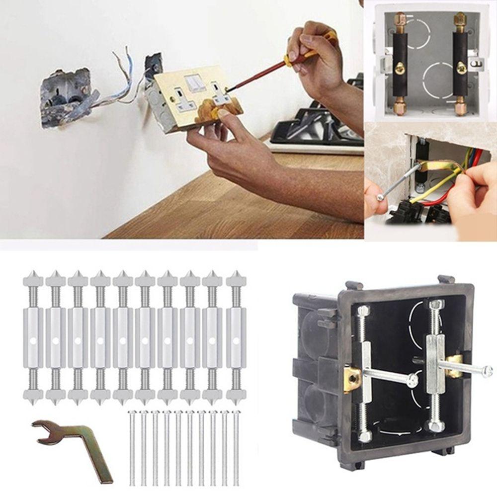 Secret Stash Multifunctional Support Rod Socket Cassette Screws Wall Mount Switch Box Repair Tool Set B
Secret Stash Multifunctional Support Rod Socket Cassette Screws Wall Mount Switch Box Repair Tool Set B