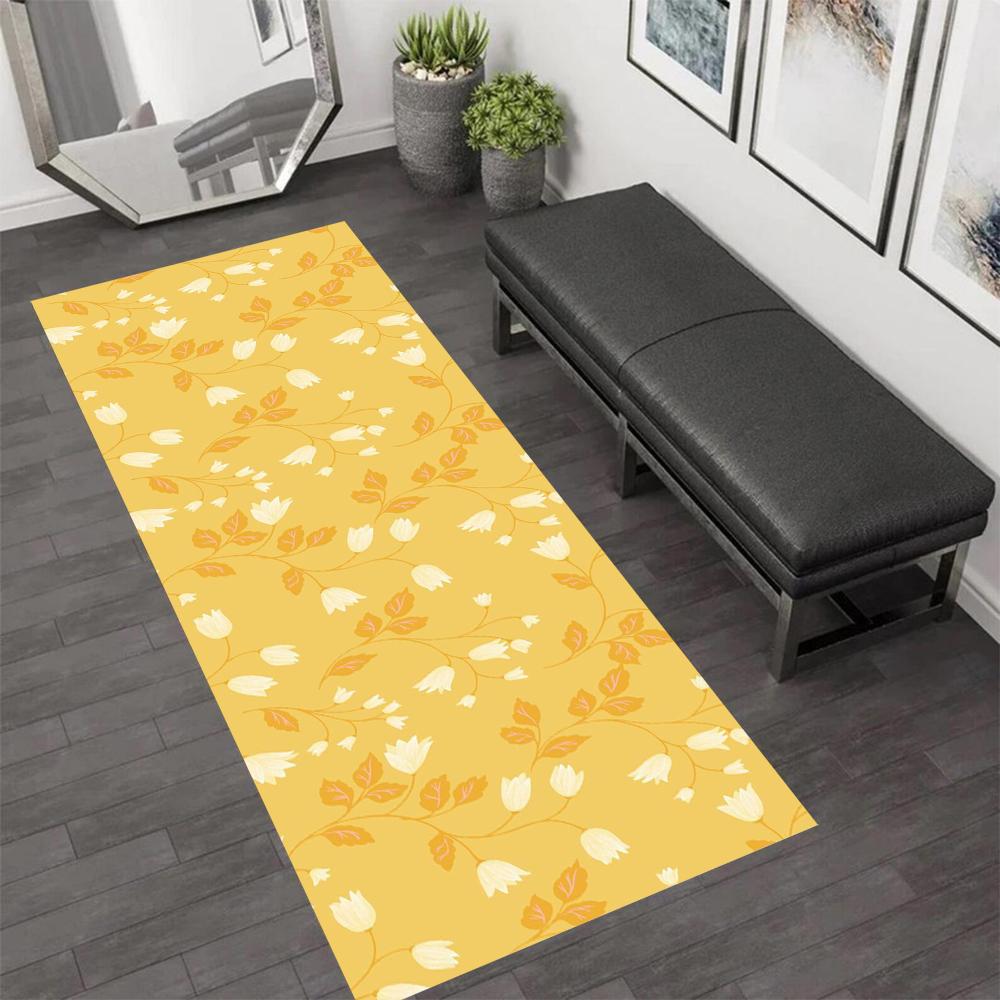 Vintage Floral Runner Rug Romantic Boho Flower Pattern Carpet Soft Non-Slip Hallway Mat for Living Room Bedroom Entryway 40X120CM
Vintage Floral Runner Rug Romantic Boho Flower Pattern Carpet Soft Non-Slip Hallway Mat for Living Room Bedroom Entryway 40X120CM