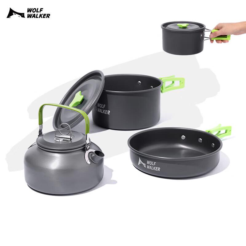 Wolf Walker Outdoor Camping Cookware Set
Wolf Walker Outdoor Camping Cookware Set