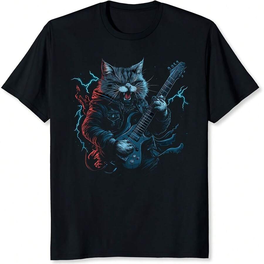 Heavy Metal Cat Shirt For Men Rock Band Shirt Gifts For Cat Dad Music Graphic All Seasons,220g Pure 5XL різнокольоровий
Heavy Metal Cat Shirt For Men Rock Band Shirt Gifts For Cat Dad Music Graphic All Seasons,220g Pure 5XL різнокольоровий