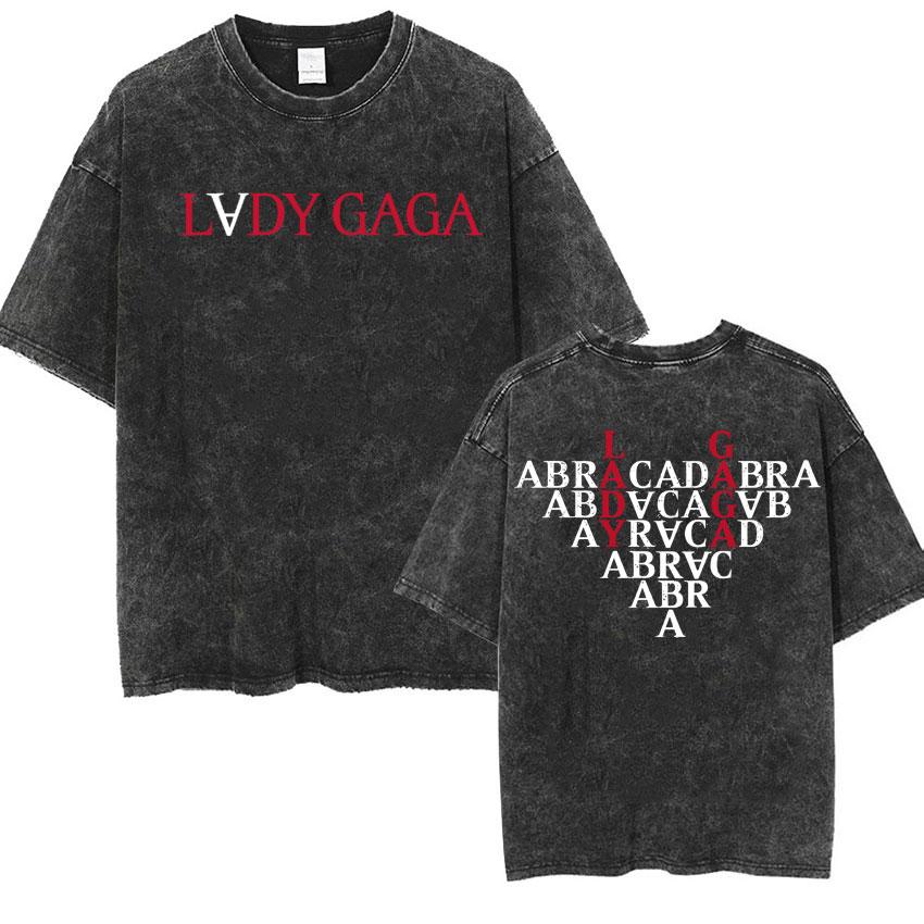 Rapper Lady Gaga Mayhem Tour Printed TShirt Tops Mens Clothing High Street Vintage Washed T Shirts Loose Hot Sale Tshirts S
Rapper Lady Gaga Mayhem Tour Printed TShirt Tops Mens Clothing High Street Vintage Washed T Shirts Loose Hot Sale Tshirts S