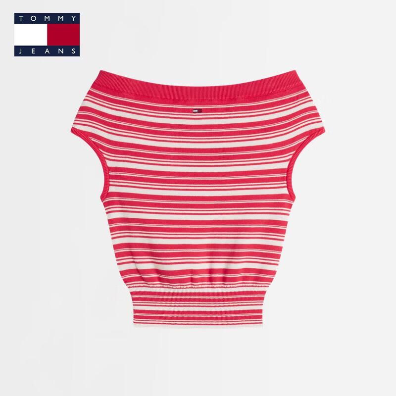 Жіночий приталений в язаний топ TOMMY JEANS в американському ретро стилі в смужку, з відкритими плечима S
Жіночий приталений в язаний топ TOMMY JEANS в американському ретро стилі в смужку, з відкритими плечима S