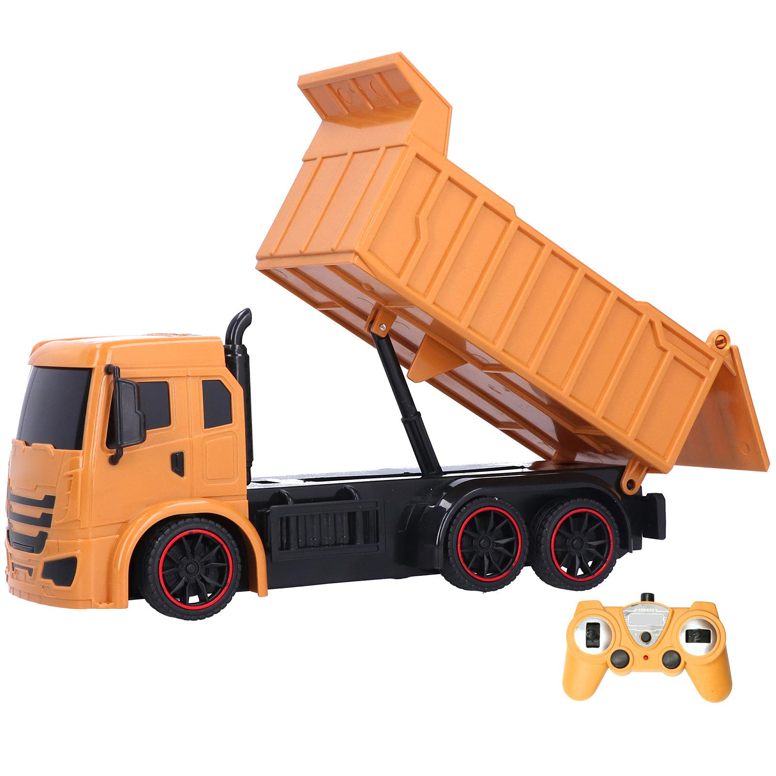 RC Dump Truck Simulation Engineering Construction Car Remote Control Vehicle Children Toy
RC Dump Truck Simulation Engineering Construction Car Remote Control Vehicle Children Toy