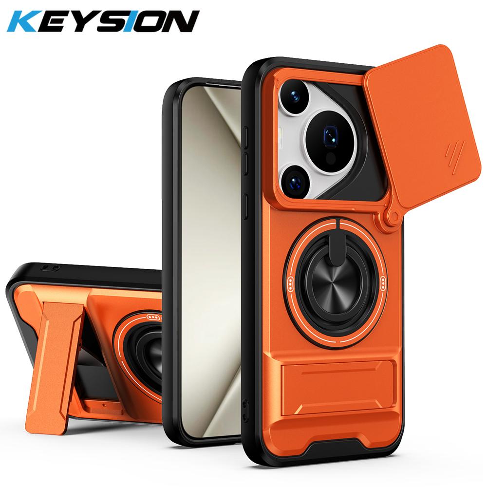 KEYSION Magnetic Phone Case for Huawei Pura 70 70 Pro Slide Camera Protection Upright Kickstand 360° Ring Shockproof Back Cover for Huawei Pura 70 оранжевый
KEYSION Magnetic Phone Case for Huawei Pura 70 70 Pro Slide Camera Protection Upright Kickstand 360° Ring Shockproof Back Cover for Huawei Pura 70 оранжевый