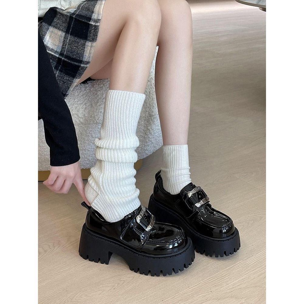 French Hepburn style small leather shoes women s spring and autumn with skirt 2024 new black Mary Jane high-heeled platform loafers 40
French Hepburn style small leather shoes women s spring and autumn with skirt 2024 new black Mary Jane high-heeled platform loafers 40