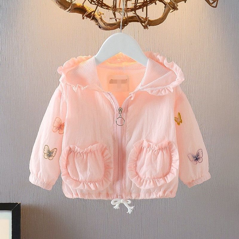 Summer Fashion Baby Sun Protection Clothing Girls Lovely Floral Coat Full Zip Hooded Children Jackets Kids Outfits 120cm
Summer Fashion Baby Sun Protection Clothing Girls Lovely Floral Coat Full Zip Hooded Children Jackets Kids Outfits 120cm