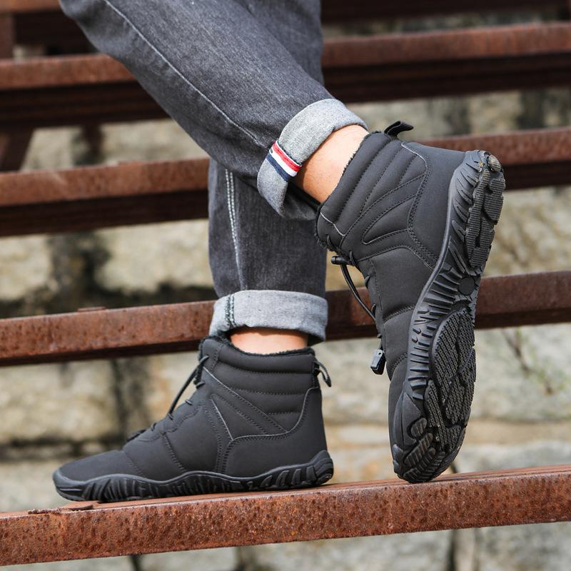 New outdoor snow boots waterproof five-finger cotton shoes thickened velvet non-slip cold-resistant thermal insulation barefoot five-finger shoes 47
New outdoor snow boots waterproof five-finger cotton shoes thickened velvet non-slip cold-resistant thermal insulation barefoot five-finger shoes 47
