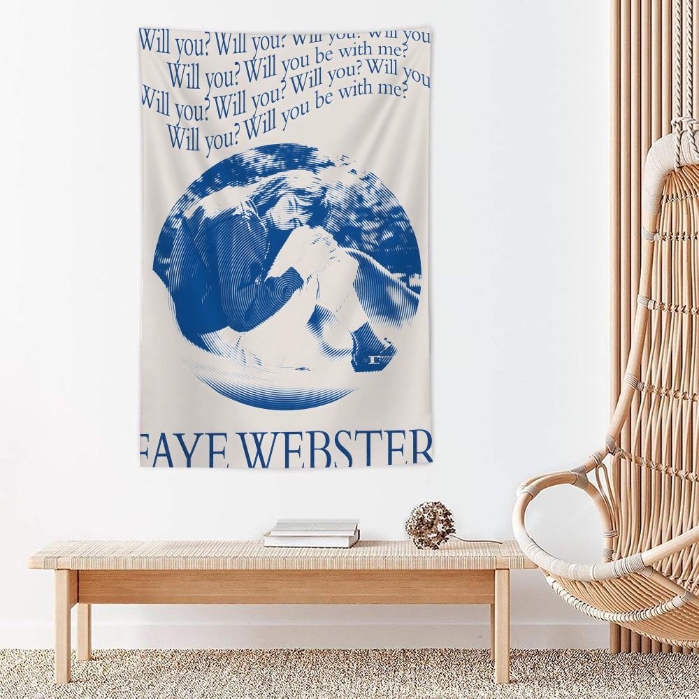 American Singer Ffaye Webster Tapestry For Bedroom Living Room Outdoor Wall Decor Simple Stylish Art Piece Vertical Design 74x94cm(29x37in)
American Singer Ffaye Webster Tapestry For Bedroom Living Room Outdoor Wall Decor Simple Stylish Art Piece Vertical Design 74x94cm(29x37in)
