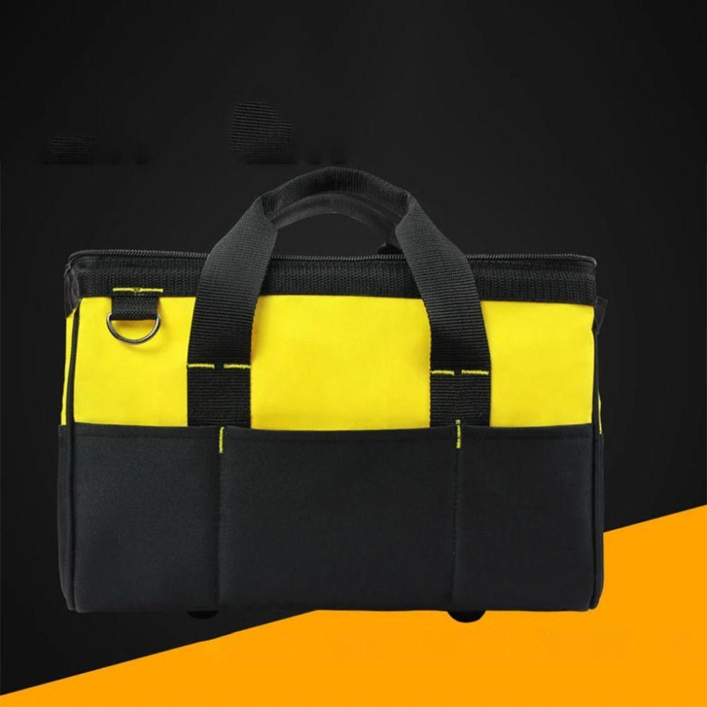Convenient Utility Bag Wear-Resistant Wide Mouth Zipper Bag Canvas Tool Bag Electrician L
Convenient Utility Bag Wear-Resistant Wide Mouth Zipper Bag Canvas Tool Bag Electrician L