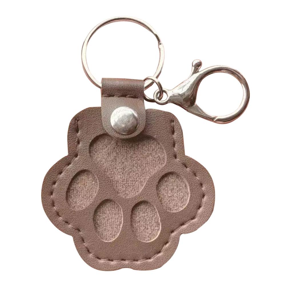 Adorable Paw Print Keychains Commemorative Pet Hair Storage Bag Keychain Cat Dog Fur Container Pendant for Pet Lovers
Adorable Paw Print Keychains Commemorative Pet Hair Storage Bag Keychain Cat Dog Fur Container Pendant for Pet Lovers