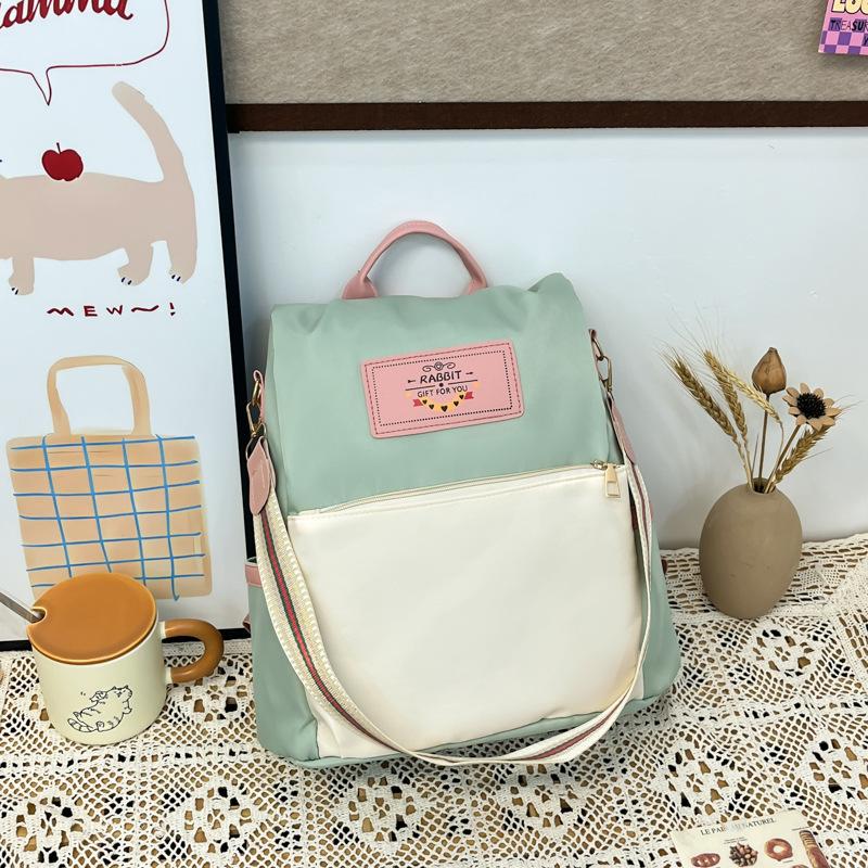 Casual shoulder backpack outdoor versatile travel backpack large capacity student schoolbag summer new popular backpack зелёный
Casual shoulder backpack outdoor versatile travel backpack large capacity student schoolbag summer new popular backpack зелёный