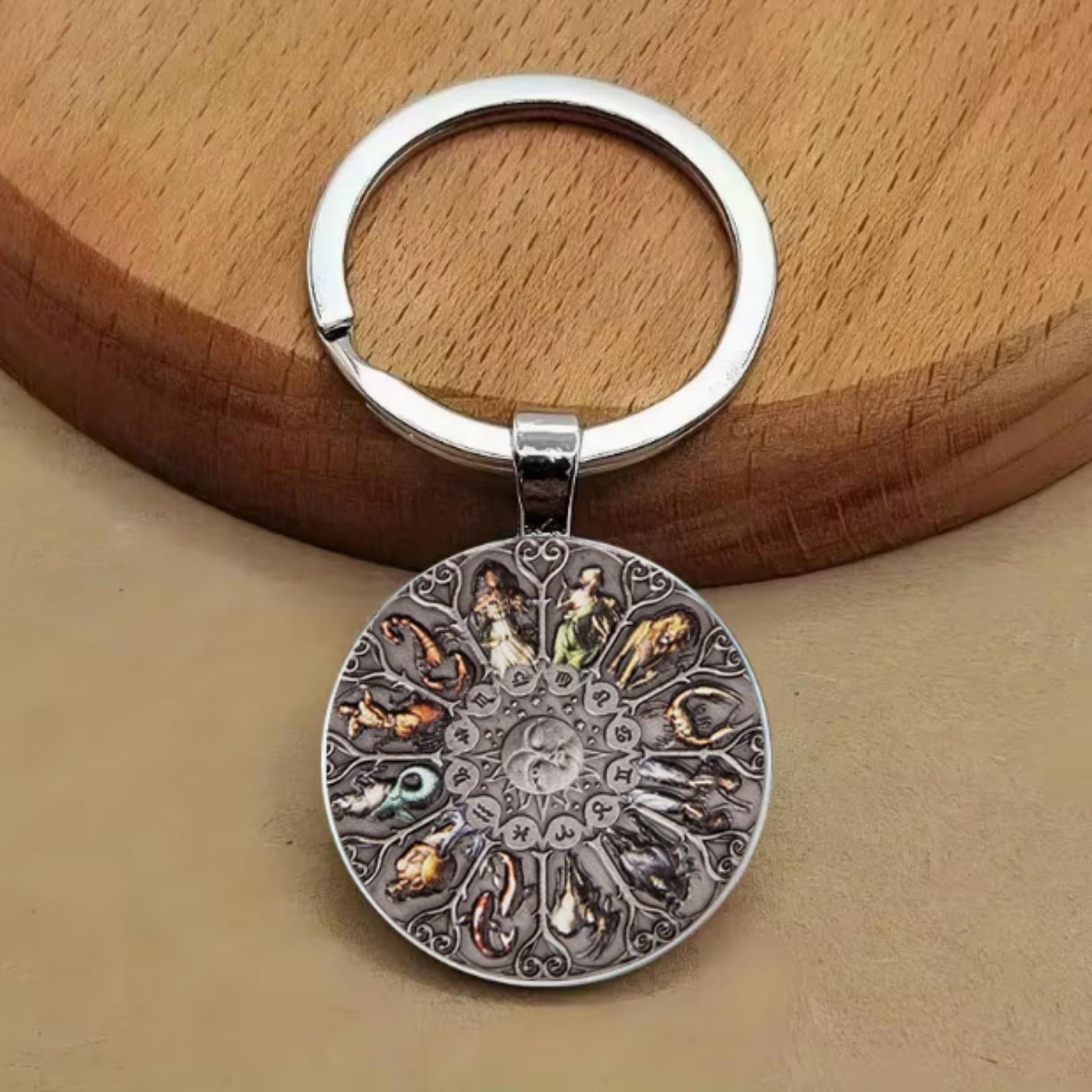 Personalized Creative Round Glass Keychains For The Twelve Signs One Size
Personalized Creative Round Glass Keychains For The Twelve Signs One Size